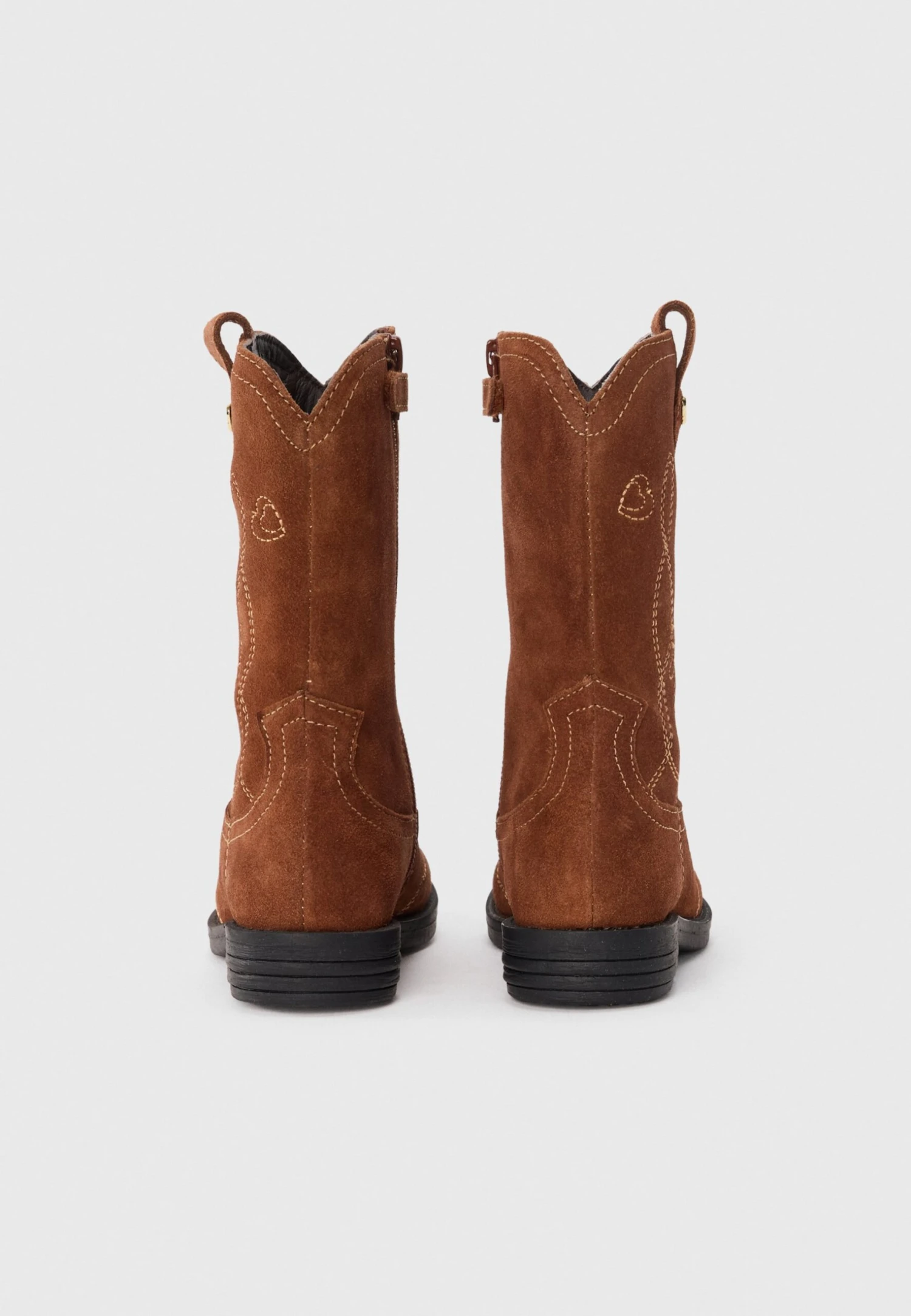 Friboo LEATHER - Cowboy-/Bikerboot - Taupe 3 Friboo LEATHER - Cowboy-/Bikerboot - Taupe – Bild 3