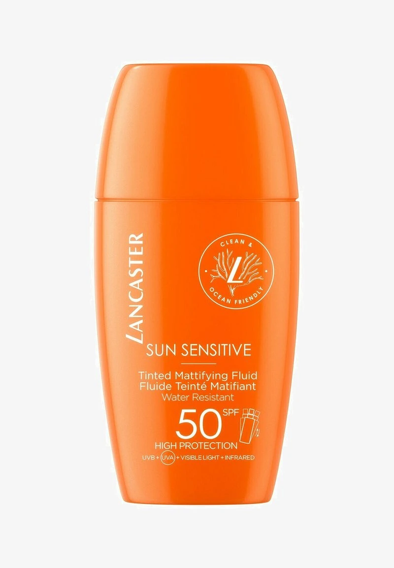 Lancaster SUN SENSITIVE TINTED MATTIFYING FLUID SPF 50 - Sonnenschutz - Sunscreen For Sensitive Skin 2 Lancaster SUN SENSITIVE TINTED MATTIFYING FLUID SPF 50 - Sonnenschutz - Sunscreen For Sensitive Skin – Bild 2