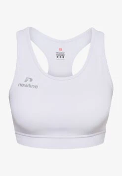 Newline ATHLETIC - Sport-BH Mit Mittlerer Stützkraft - White
