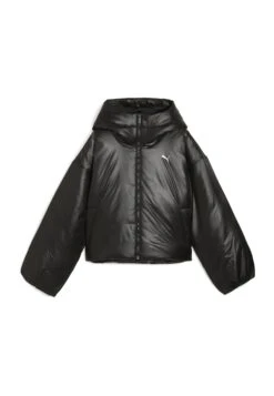 WARDROBE ESS SHINY HOODED - Winter Jacket - Puma Black -Friboo Verkauf Geschaft 1f521a0f5be244689a6fd6a7cc57e7e2