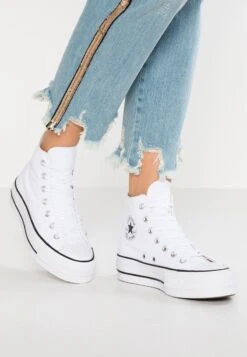 Neue Produkte 3 Converse CHUCK TAYLOR ALL STAR LIFT - Sneaker High - White/black