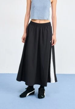 SKIRT - Pleated Skirt - Puma Black