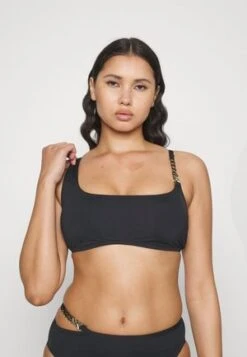 MICHAEL Michael Kors ICONIC SOLIDS - Bikini-Top - Black 10 MICHAEL Michael Kors ICONIC SOLIDS - Bikini-Top - Black -Friboo Verkauf Geschaft 2033de38625c4a14b136560ad66a8df0