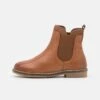 Friboo LEATHER - Stiefelette - Cognac