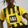Puma BORUSSIA DORTMUND 22/23 AUTHENTISCHES HEIM - Fußball-Trikot - Cyber Yellow