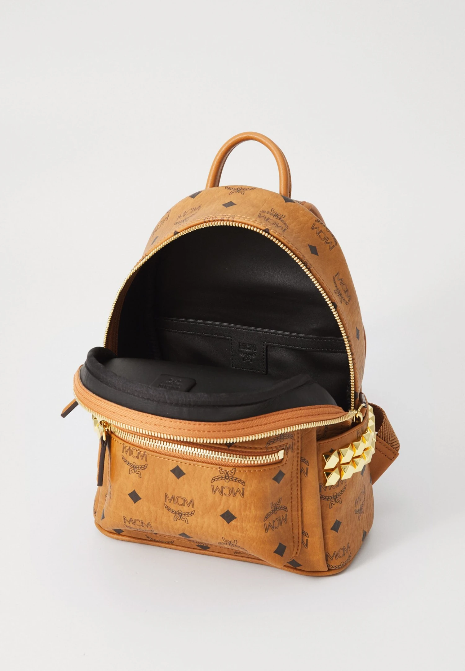 MCM STARK VI BACKPACK - Rucksack - Cognac 3 MCM STARK VI BACKPACK - Rucksack - Cognac – Bild 3