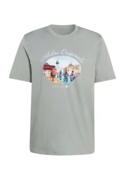 Adidas Originals BERLINPAINT - Print T-shirt - Silver Pebble -Friboo Verkauf Geschaft 217b9fe957bf4628a90b1ffe3cbf0e76