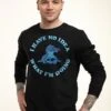 Henry Tiger LILO STITCH NO IDEA - Sweatshirt - Black
