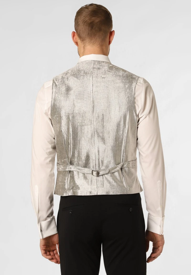 PADDY - Anzugweste - Silber 2 PADDY - Anzugweste - Silber – Bild 2