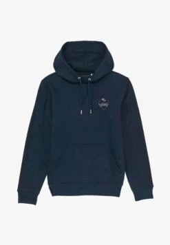 LOVE HURTS EMBROIDERY UNISEX - Kapuzenpullover - Dark Blue