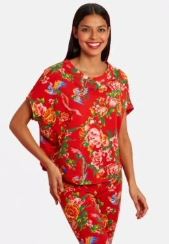 OISEAU DE PARADIS - T-Shirt Print - Rouge