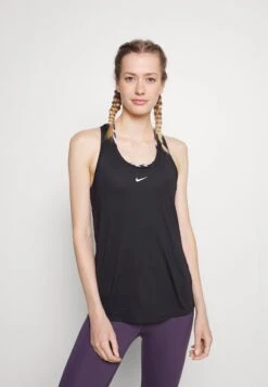 Nike Performance ONE SLIM TANK - Top - Black/white