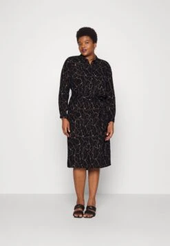 Vero Moda Curve VMANNA CALF SHIRT DRESS CUR - Blusenkleid - Black 8 Vero Moda Curve VMANNA CALF SHIRT DRESS CUR - Blusenkleid - Black -Friboo Verkauf Geschaft 25d49e02410a4904912254a26abebec8