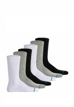 STANCE UNISEX 6ER PACK - ICON LOGO BASIC CREW ICON - Socks - Weiß -Friboo Verkauf Geschaft 2728867b6f5c4294837e29768581e9e5