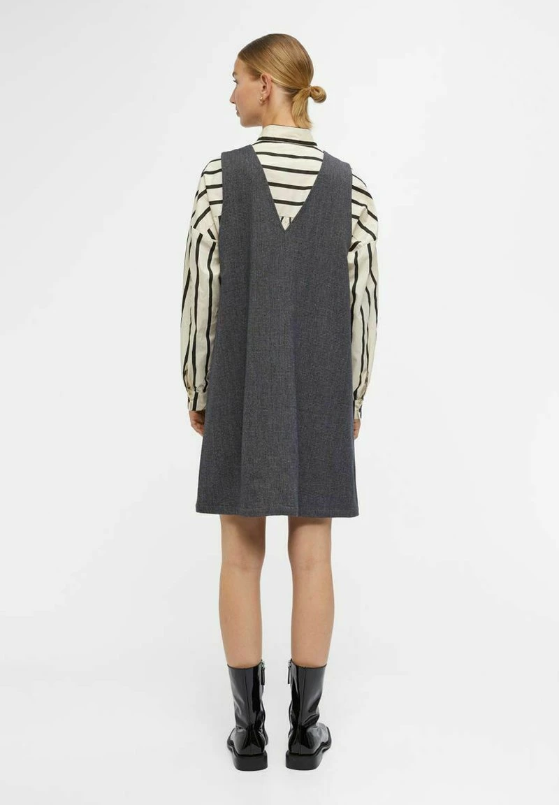 Object SPENCER - Freizeitkleid - Dark Grey Melange 3 Object SPENCER - Freizeitkleid - Dark Grey Melange – Bild 3