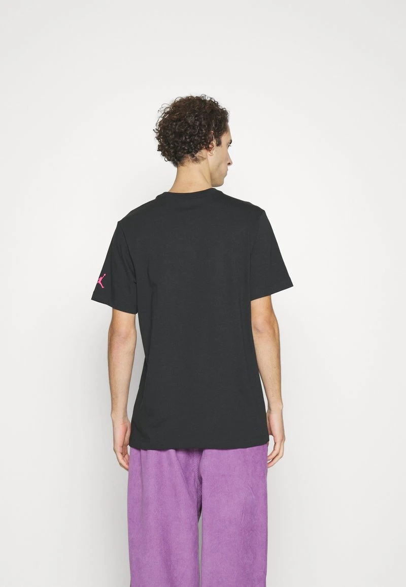 Jordan BRAND CREW - T-Shirt Print - Black/polarized Blue 5 Jordan BRAND CREW - T-Shirt Print - Black/polarized Blue – Bild 5