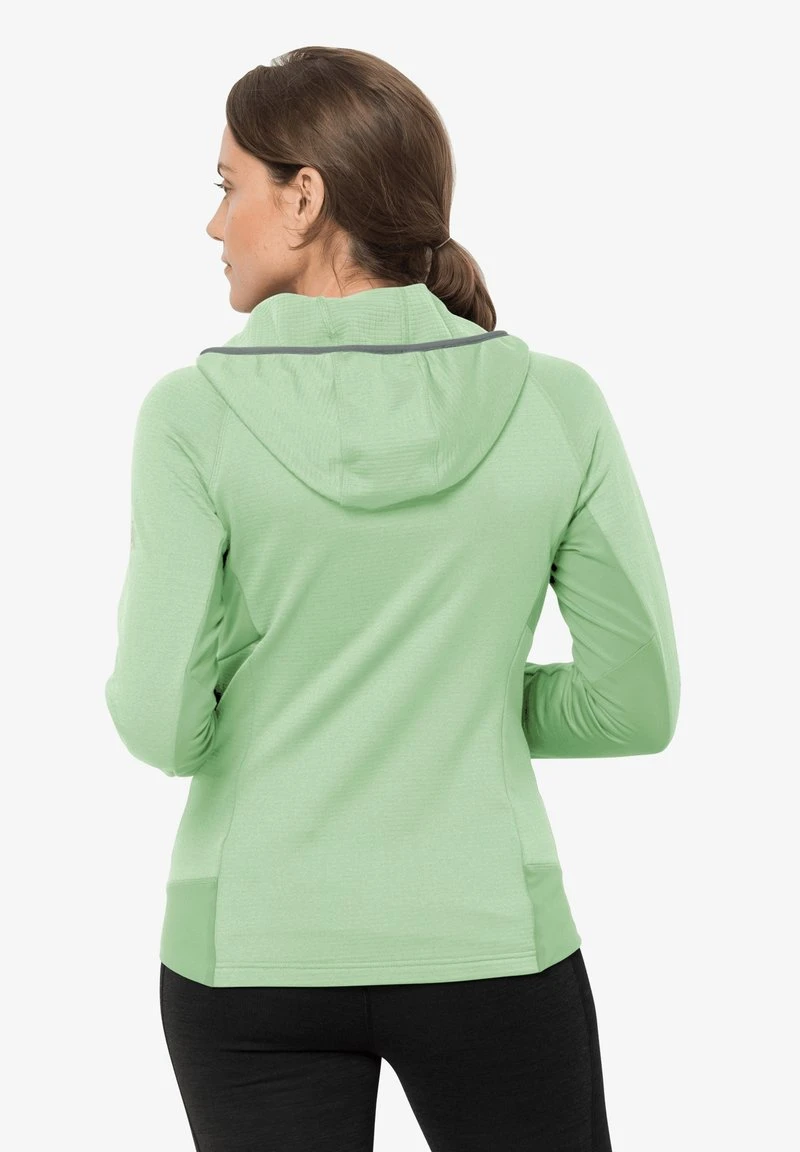 Jack Wolfskin Fleecejacke - Milky Green 3 Jack Wolfskin Fleecejacke - Milky Green – Bild 3