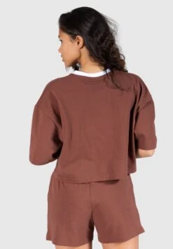 HALIE - T-Shirt Basic - Braun 8 HALIE - T-Shirt Basic - Braun -Friboo Verkauf Geschaft 2afdd8c9b63c4be1832ba175d3c6385b