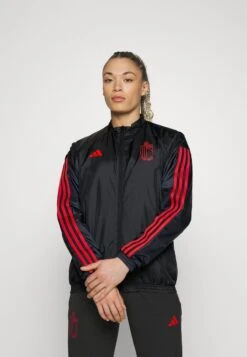 ADIDAS PERFORMANCE BELGIEN RBFA PRESENTATION JACKET - Trainingsjacke - Black