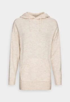 TOM TAILOR Denim COZY HOOD - Strickpullover - Creme Beige Melange -Friboo Verkauf Geschaft 2deaa7f40ef947fe836d054aa1c7dacc 1