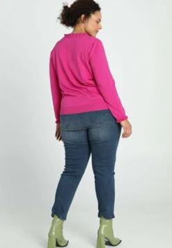 UNI AVEC PLUMETIS - Strickpullover - Fushia -Friboo Verkauf Geschaft 2e4d667ea547480fa8699f3dc3782626