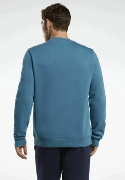 Reebok IDENTITY CREW - Sweatshirt - Steely Blue -Friboo Verkauf Geschaft 2e908b93a99549fb889eb5e16a435806