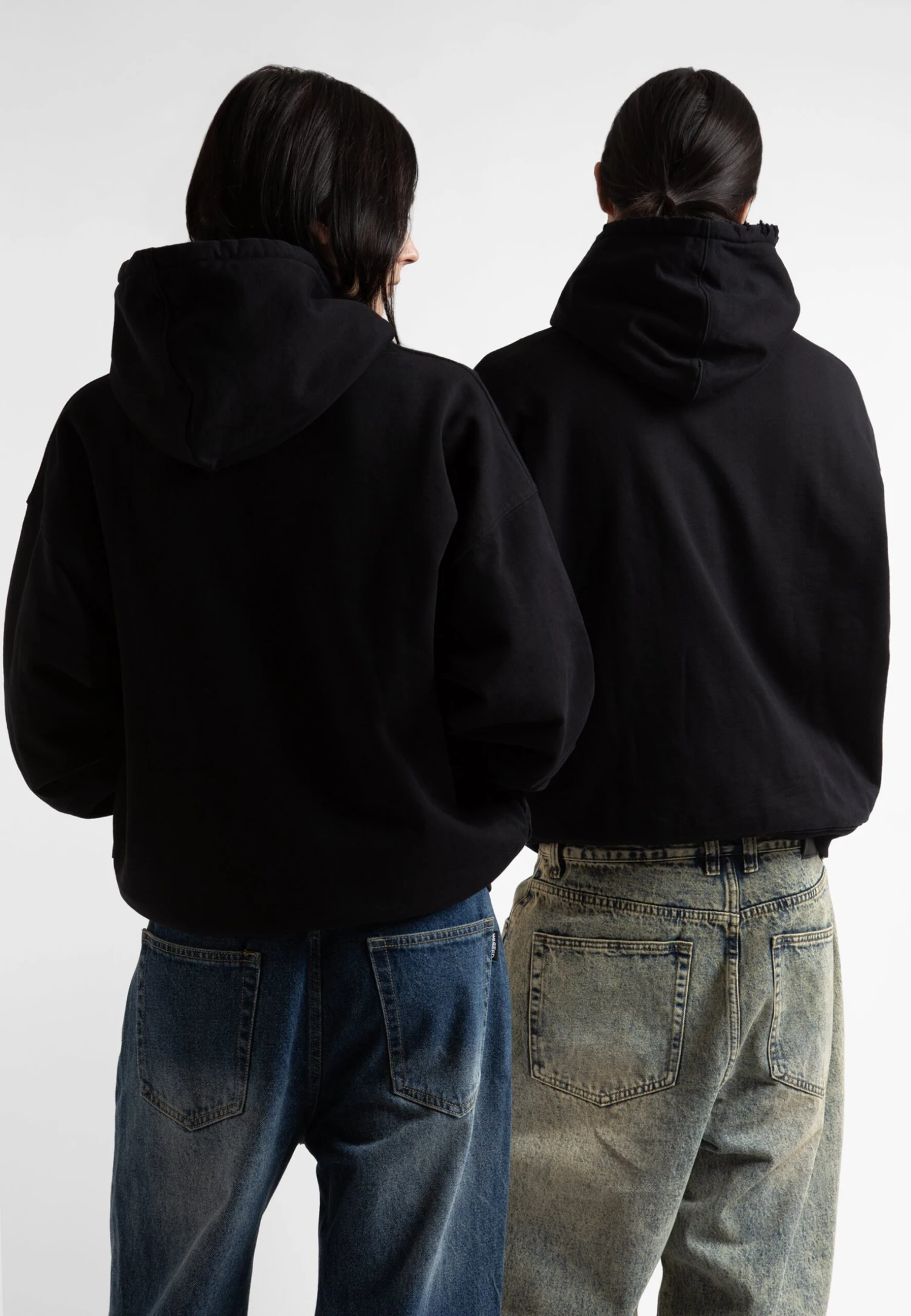 NETHER BOXY HOODIE UNISEX - Hoodie - Black 3 NETHER BOXY HOODIE UNISEX - Hoodie - Black – Bild 3