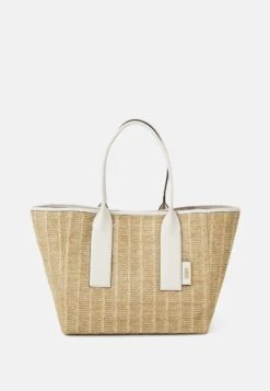 DKNY GRAYSON TOTE - Shopping Bag - Natural/pebble
