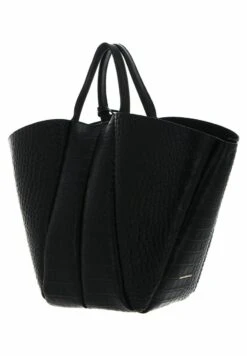 Coccinelle BUNDIE CROCO SO SOFT PRINT - Shopping Bag - Noir/noir -Friboo Verkauf Geschaft 2fa0a8f2dda845a0ba99338f19d5c698