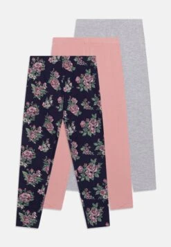 Friboo 3 PACK - Leggings - Hosen - Grey/pink/multi-coloured