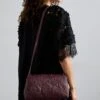 MUNTHE FOLUKE - Cross Body Bag - Bordeaux