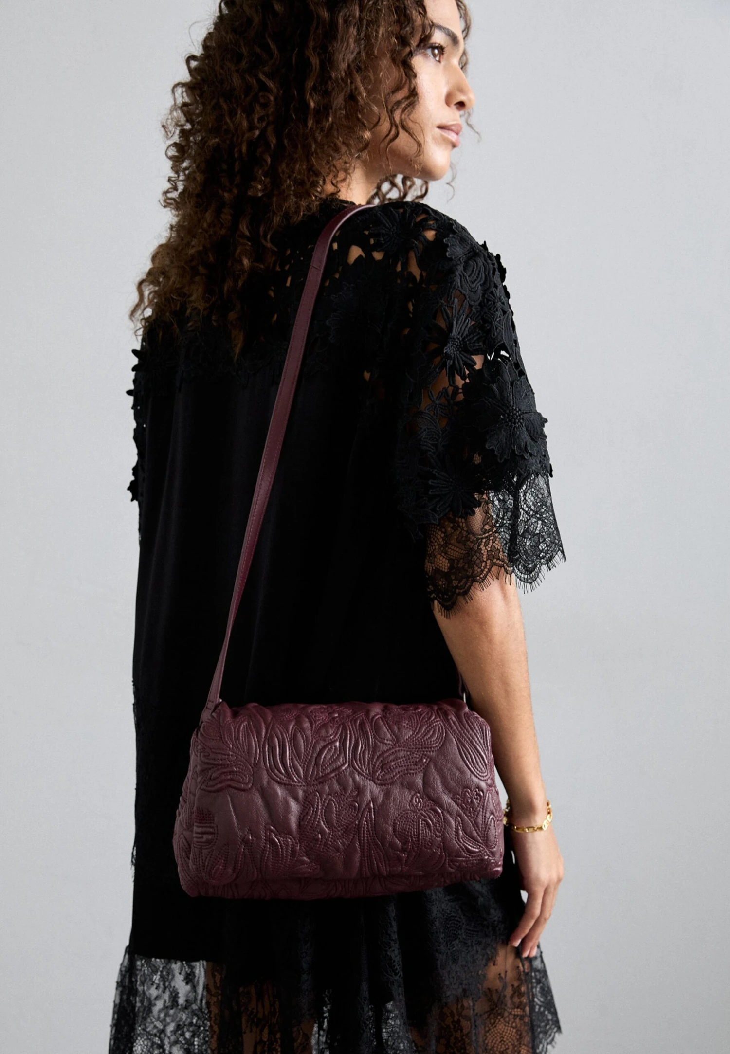 MUNTHE FOLUKE - Cross Body Bag - Bordeaux 1 MUNTHE FOLUKE - Cross Body Bag - Bordeaux