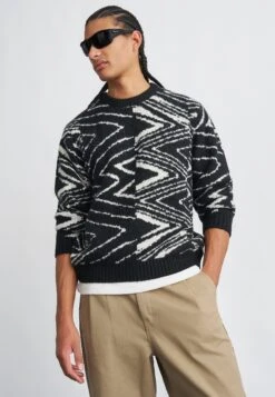 Volcom ZAGNER SWEATER - Strickpullover - Black