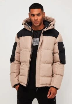 PEYTON SHORT PUFFER JACKET - Winterjacke - Stone -Friboo Verkauf Geschaft 314f4e7e631344218692b9b464eeb75a