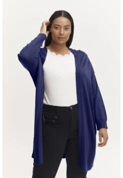 Fransa FPBLUME CAR - Strickjacke - Medieval Blue