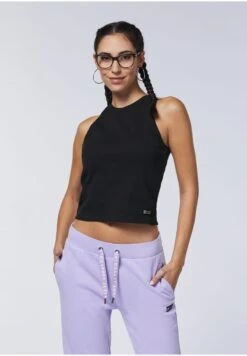 AUS FEIN MISCHUNG - Top - Black Beauty