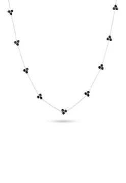 COMO LINK NECKLACE UNISEX - Halskette - Silberfarben