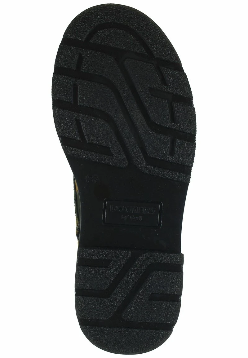 Dockers By Gerli Schnürstiefelette - Khaki Schwarz 5 Dockers By Gerli Schnürstiefelette - Khaki Schwarz – Bild 5