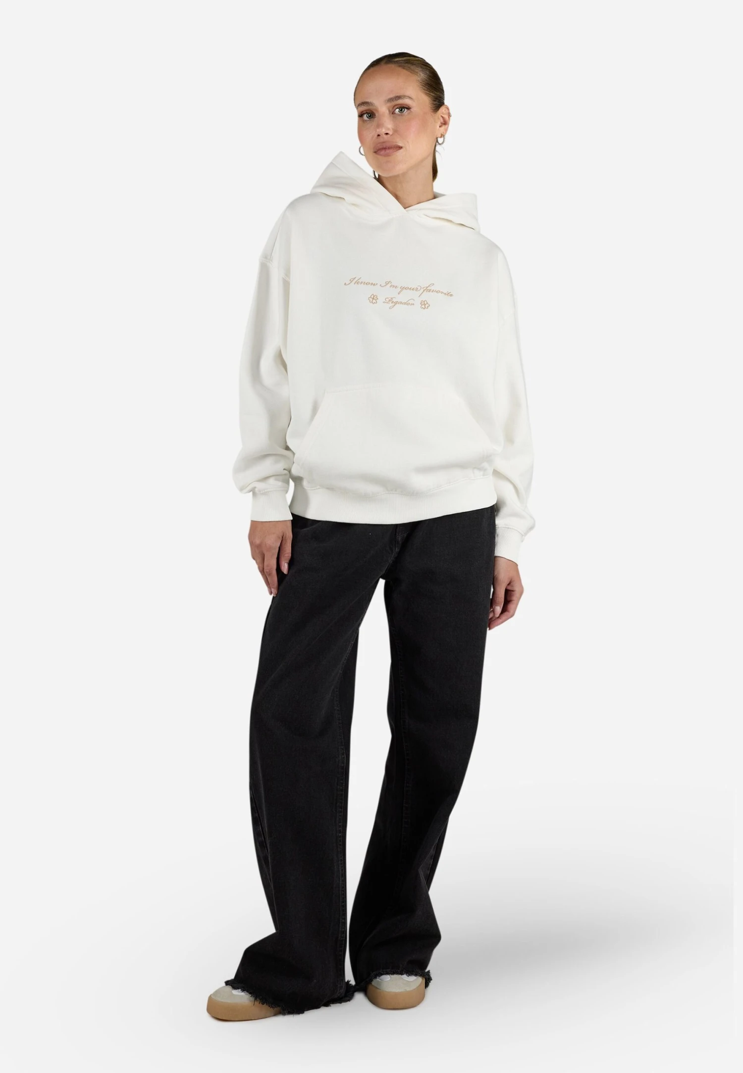 Pegador LEVADIA HOODIE - Sweatshirt - Washed Warm White 2 Pegador LEVADIA HOODIE - Sweatshirt - Washed Warm White – Bild 2