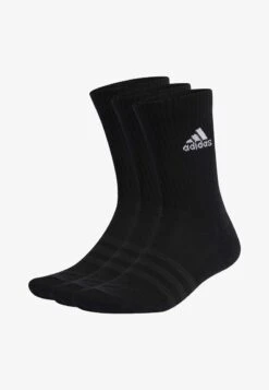 ADIDAS PERFORMANCE 3PACK - Sportsocken - Black White