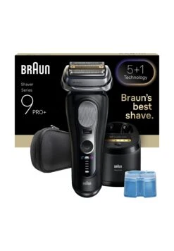 BRAUN ELEKTRISCHER RASIERER - SERIES 9 PRO+ 9660CC WET&DRY - BLACK - Rasierapparat - Black -Friboo Verkauf Geschaft 36ed4f491ad540ddb683b23da504197f