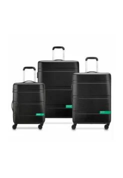 Delsey Paris SET 3-TEILIG - Luggage Set - Black