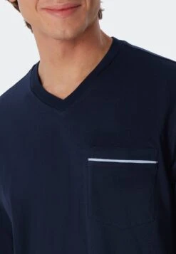 Schiesser SET COMFORT FIT - Nachtwäsche Set - Dunkelblau -Friboo Verkauf Geschaft 37bea64737fa4ff5882dd3ec13a16561