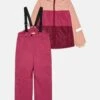 Friboo SET - Schneehose - Pink/light Pink/dark Red