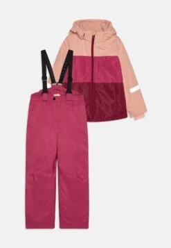 Friboo SET - Schneehose - Pink/light Pink/dark Red