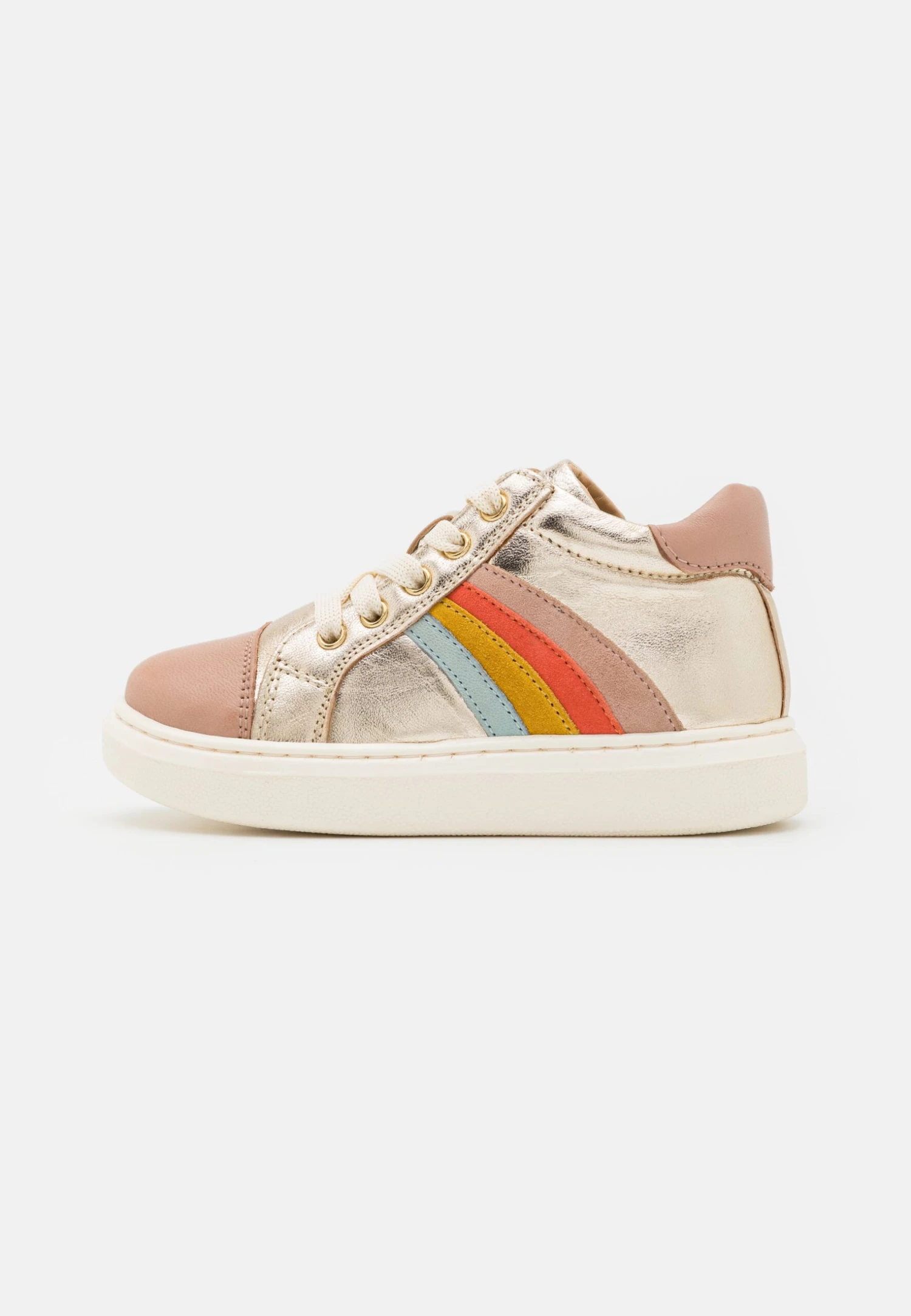 Friboo LEATHER - Sneaker High - Gold-coloured 1 Friboo LEATHER - Sneaker High - Gold-coloured