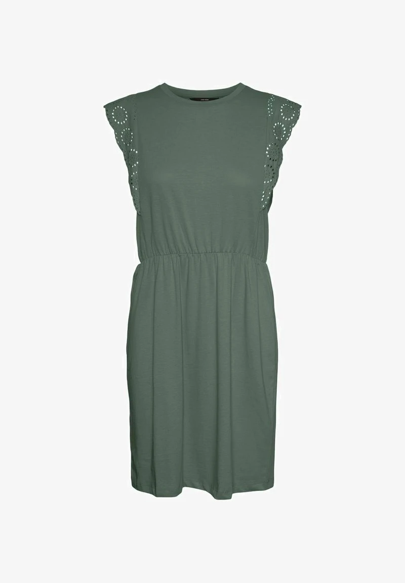Vero Moda HOLLYN SL - Freizeitkleid - Laurel Wreath 1 Vero Moda HOLLYN SL - Freizeitkleid - Laurel Wreath