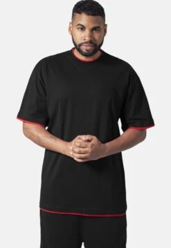 URBAN CLASSICS T-Shirt Basic - Black/red 11 URBAN CLASSICS T-Shirt Basic - Black/red -Friboo Verkauf Geschaft 38f78e5516c24cb3ad5a967125e2b98c 1
