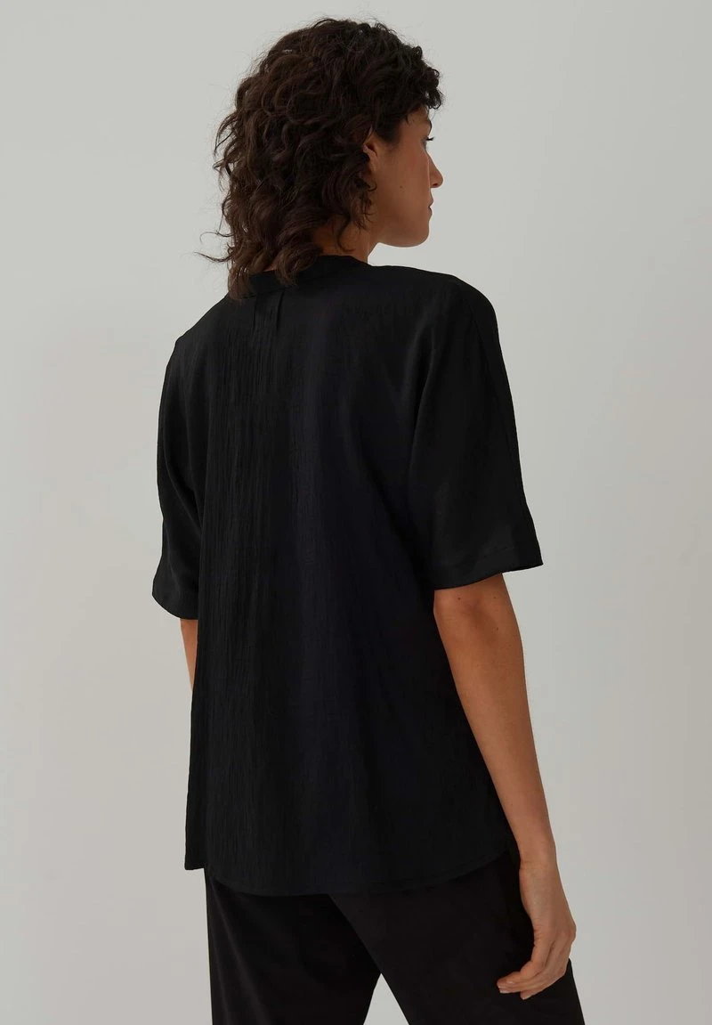 Someday KURZARM DETAIL - Bluse - Black 3 Someday KURZARM DETAIL - Bluse - Black – Bild 3