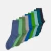 Camano ONLINE UNISEX 9 PACK - Socken - Bijou Blue